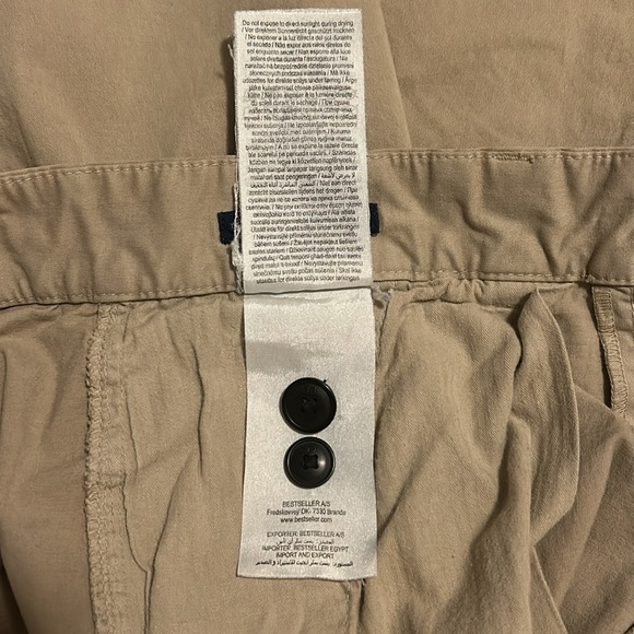 Jack & Jones Slim fit Tan Cargo Trousers Pants - Picture 10 of 12